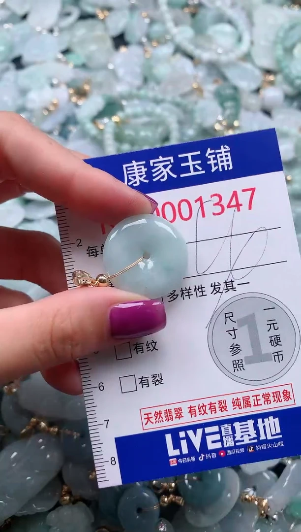 颈饰未镶嵌翡翠1347