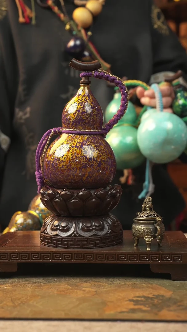 282大漆一物一拍记葫堂出品【不带手串】