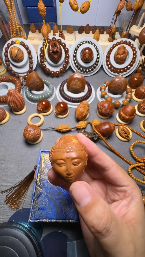 手串橄榄核佛魔一念一对