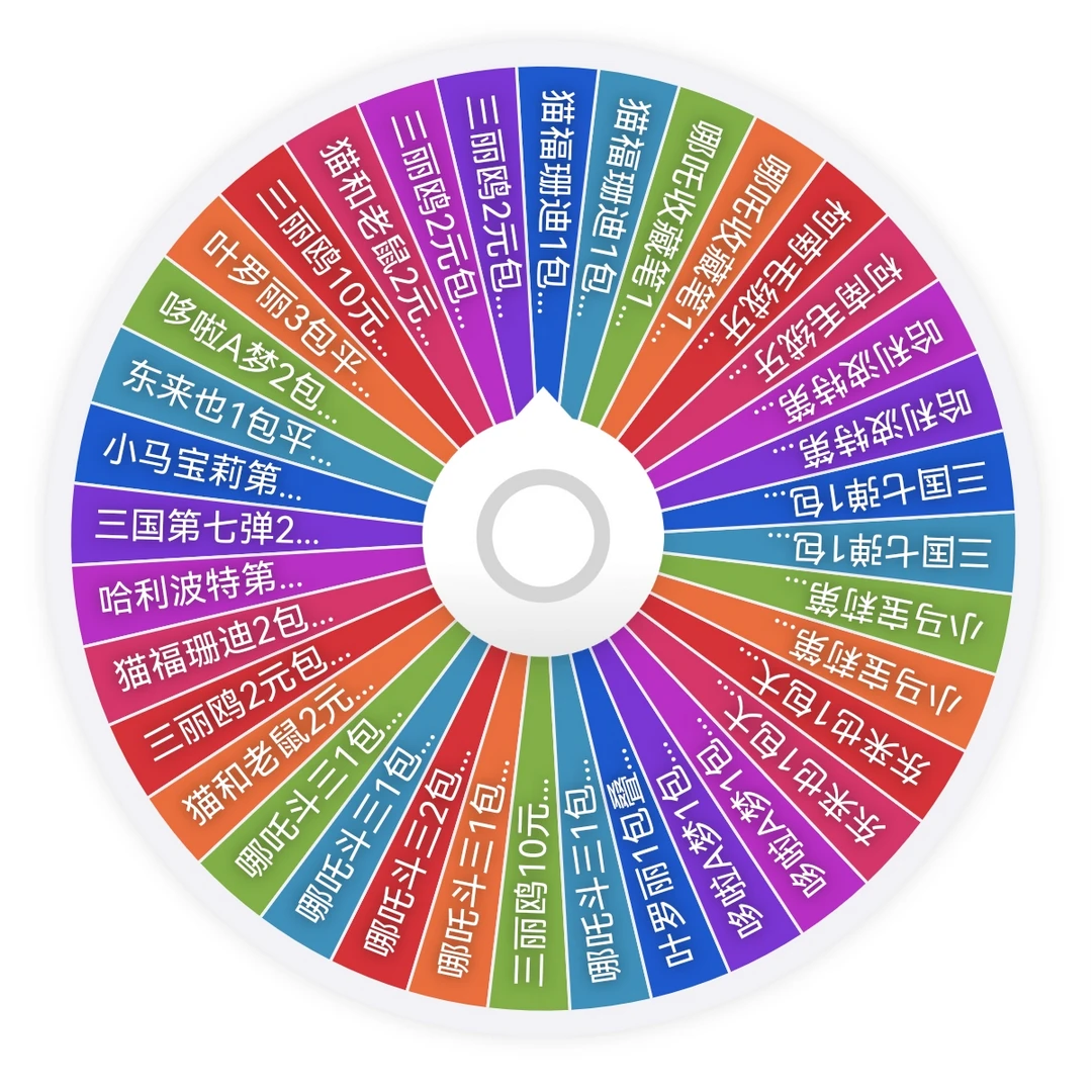 卡游疯狂大转盘（默认代拆）