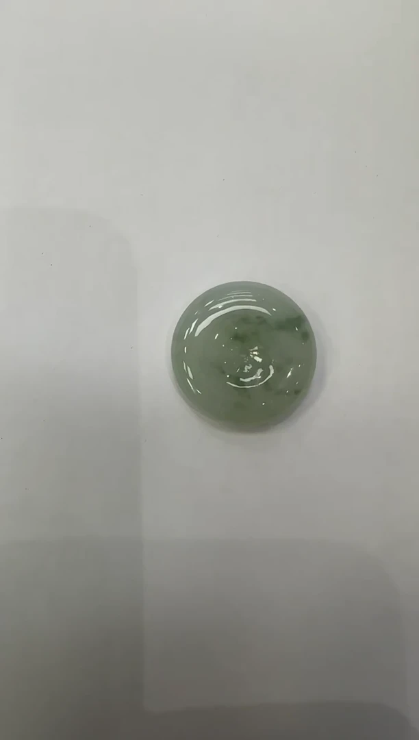 未镶嵌挂件翡翠多样性天然翡翠A货飘花平安扣一件