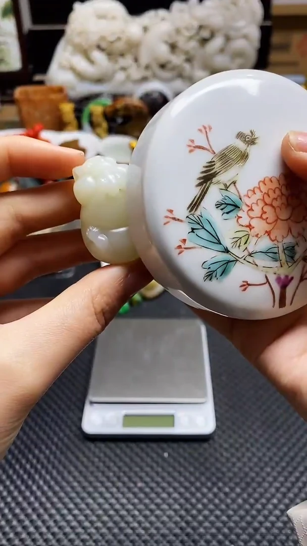 【闪购商品】瓷片瓷片瓷器 摆件1个