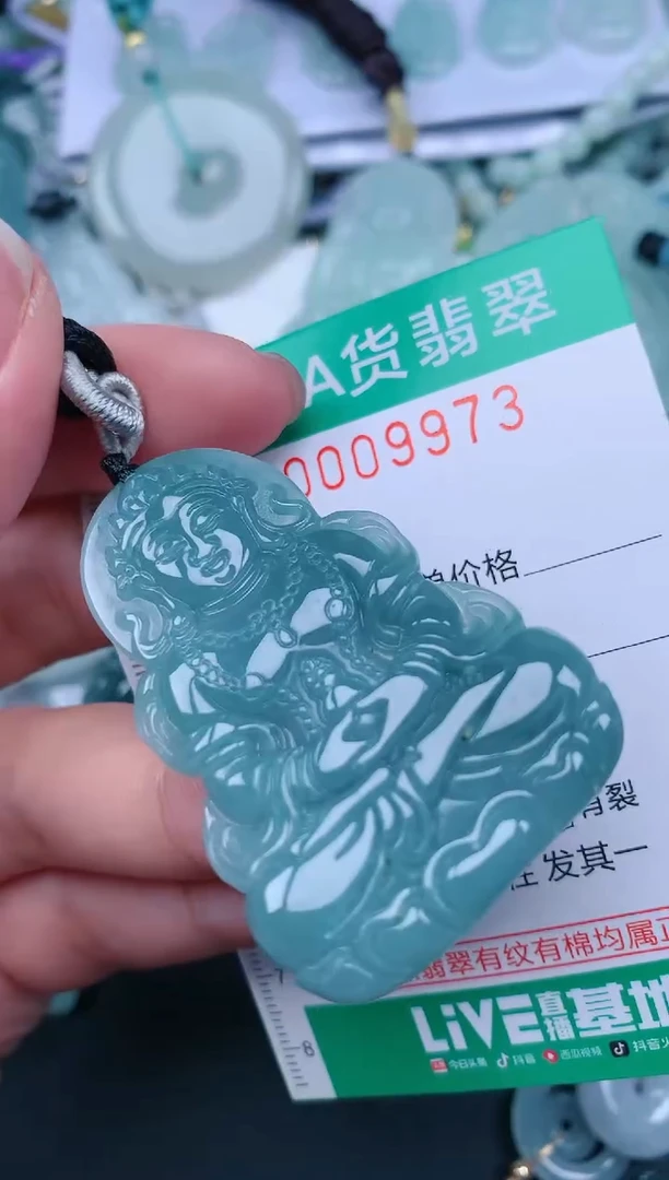 翡翠未镶嵌颈饰.0009973