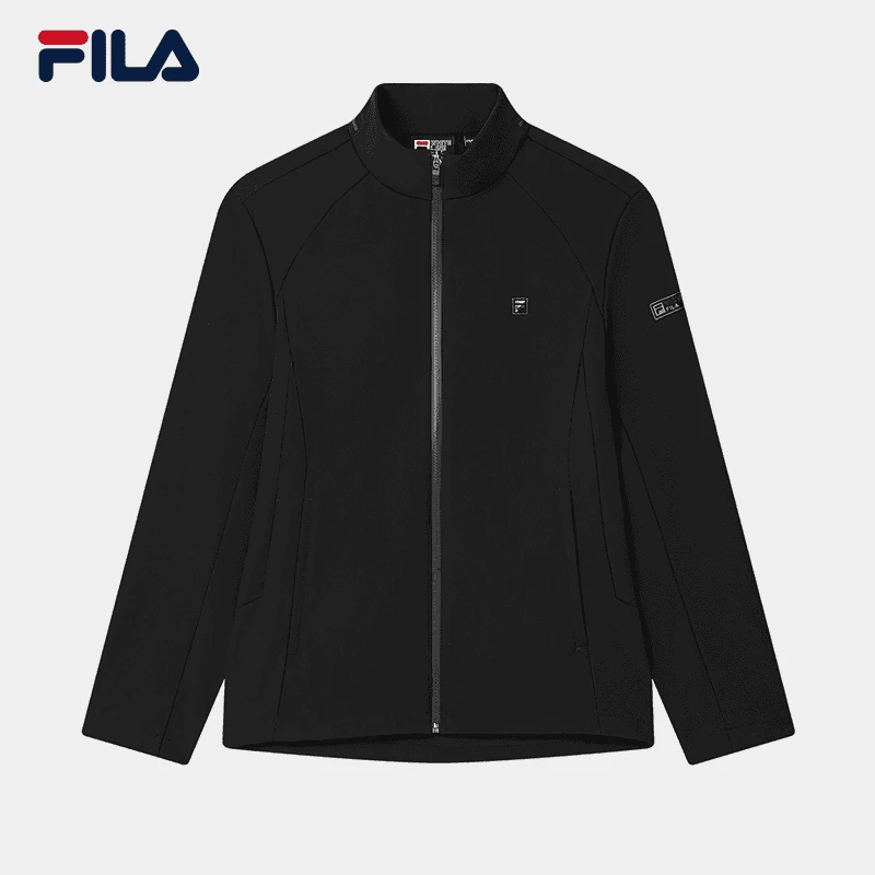 Fila/斐乐【加绒商务立领外套】男装25加绒加厚保暖百搭F11M513701F