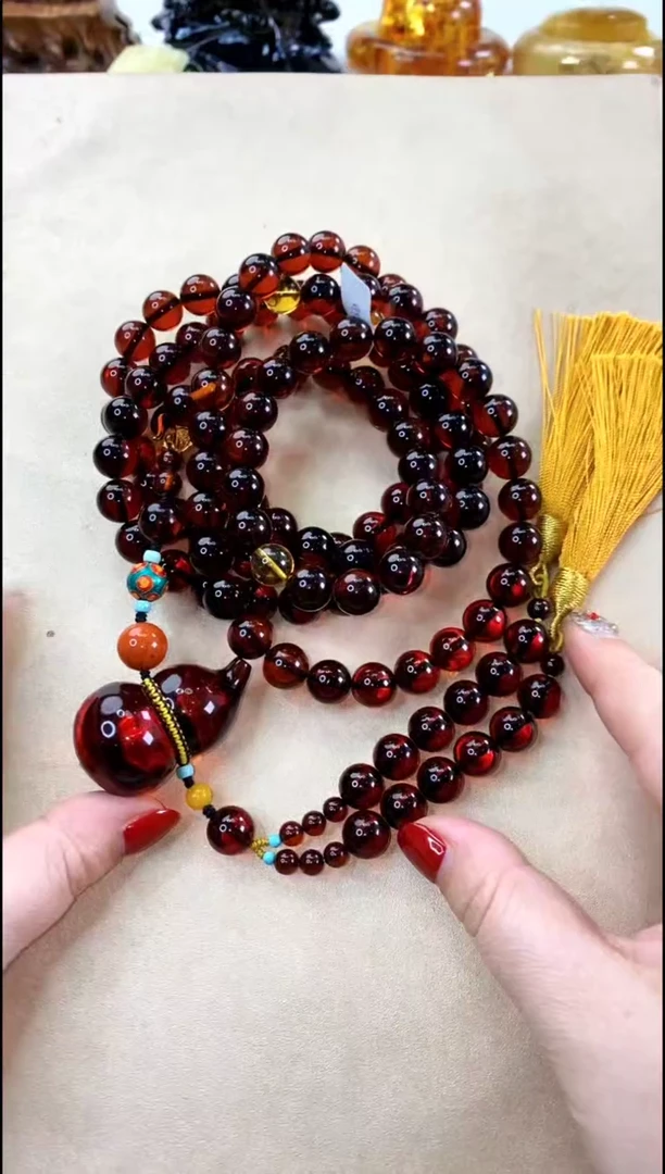 【闪购商品】琥珀颈饰未镶嵌吊坠