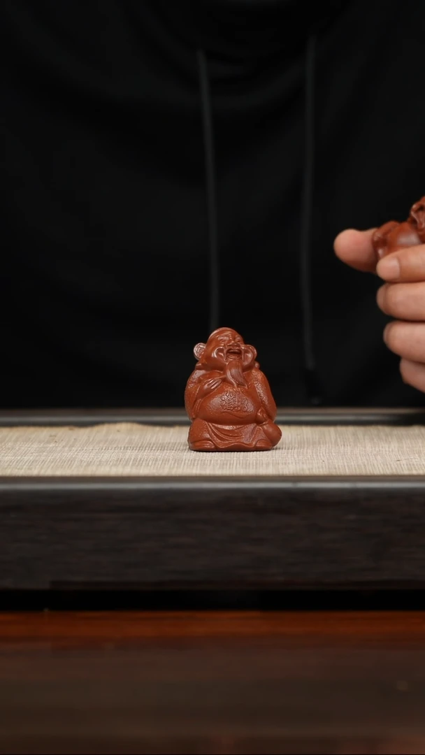 【闪购商品】紫砂茶壶老头财神