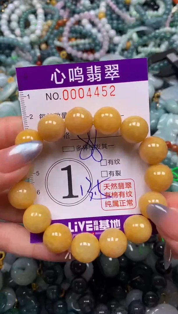 颈饰未镶嵌翡翠漱*亭闪购004452