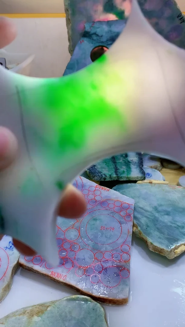 翡翠未镶嵌颈饰0林0翡翠珠宝967