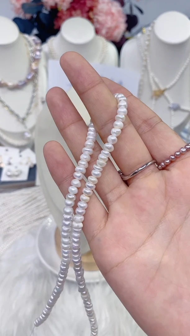 颈饰未镶嵌淡水珍珠1408