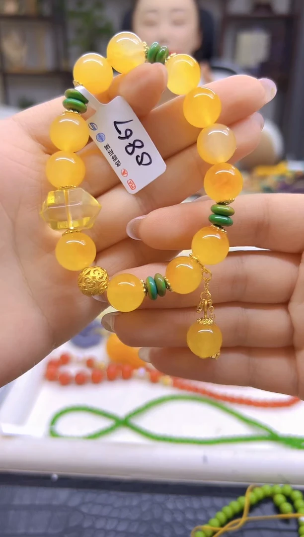 未镶嵌手链翡翠DIY款S867