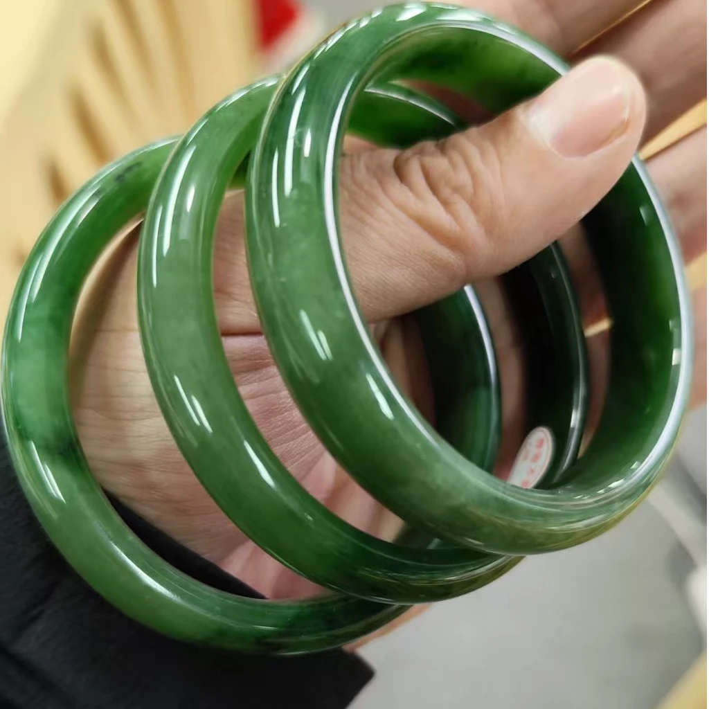 和田玉红皮碧玉手镯多样性发其一1080003