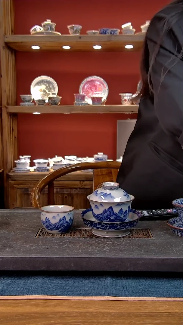 简装家用款2件套 老陶泥开片纹陶瓷茶具