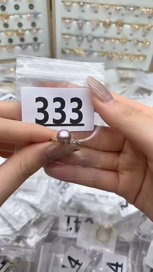 合金珠宝奇石淡水珍珠333