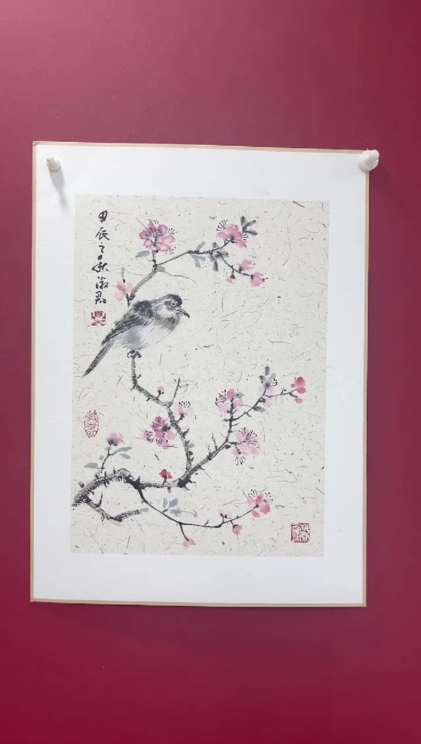国画夏淑君老师卡纸一平尺