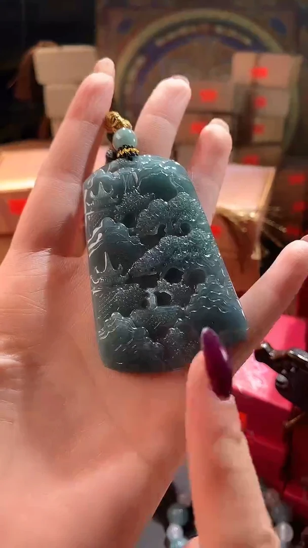 颈饰未镶嵌翡翠4863648346