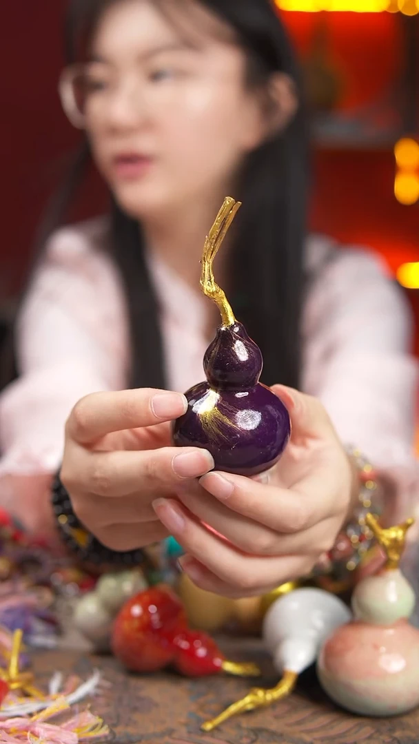 z****u玖澄文创漆艺葫芦国风配饰葫芦系列