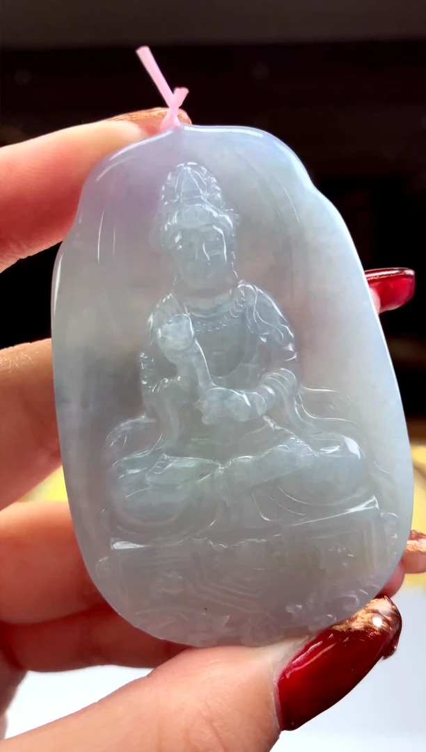 【闪购商品】定制翡翠未镶嵌天然A货翡翠挂件（拍一发一）