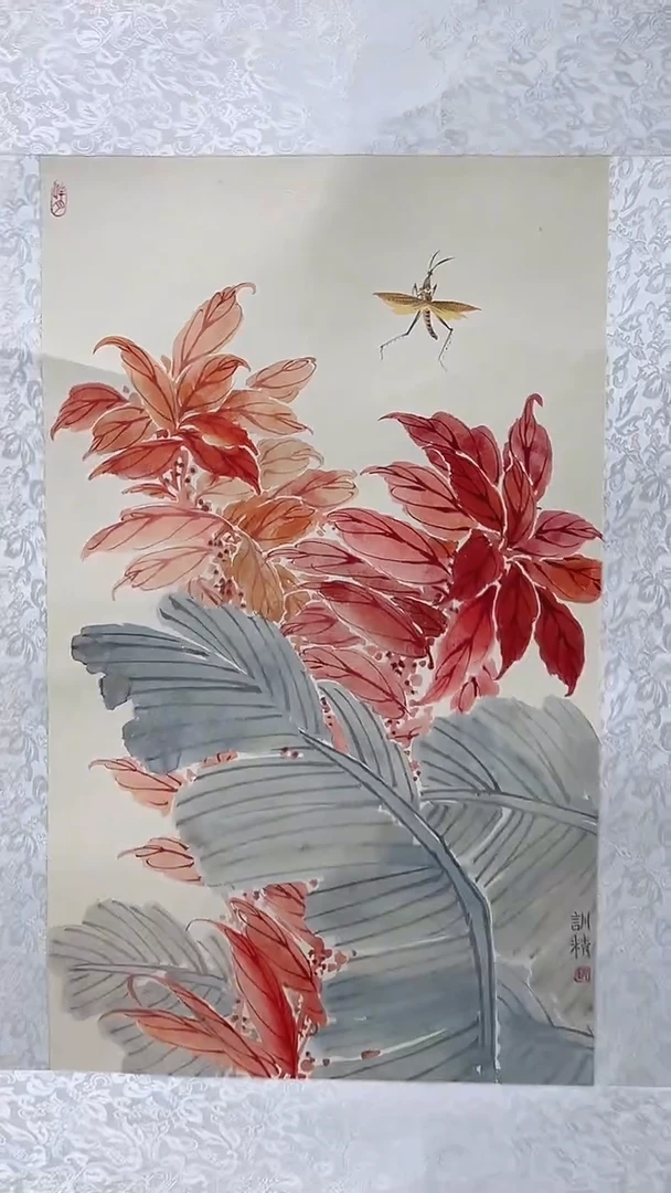 国画邹训精-2.3平尺-国画作品