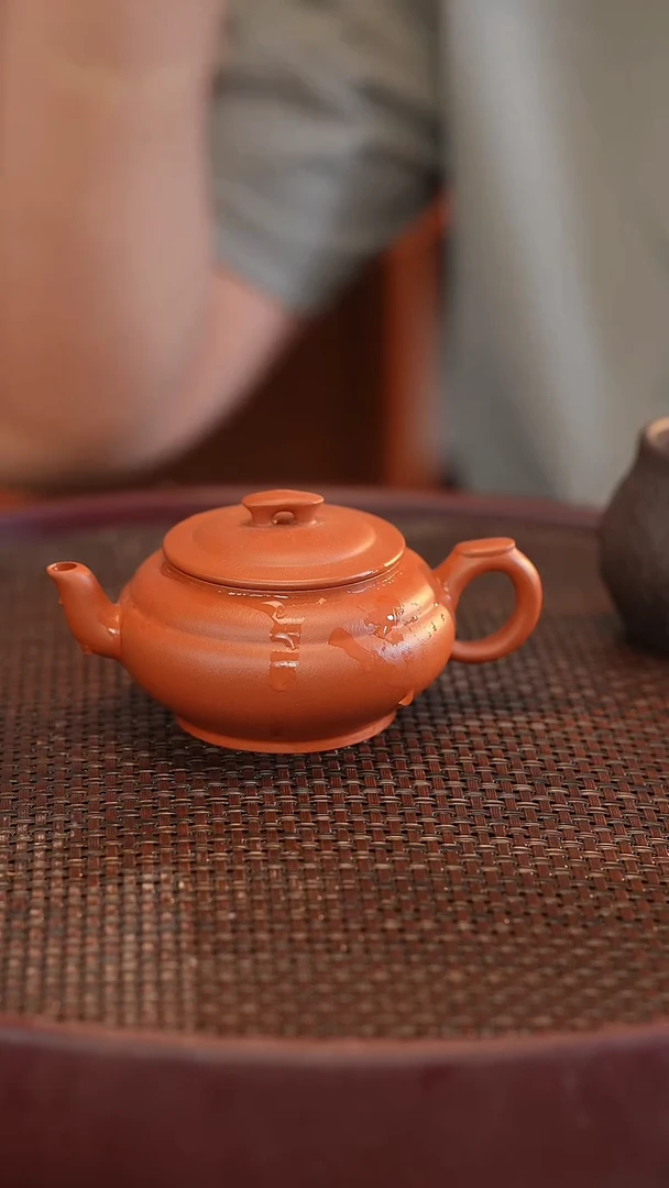 茶壶紫砂全手 大红袍 上新桥 140cc