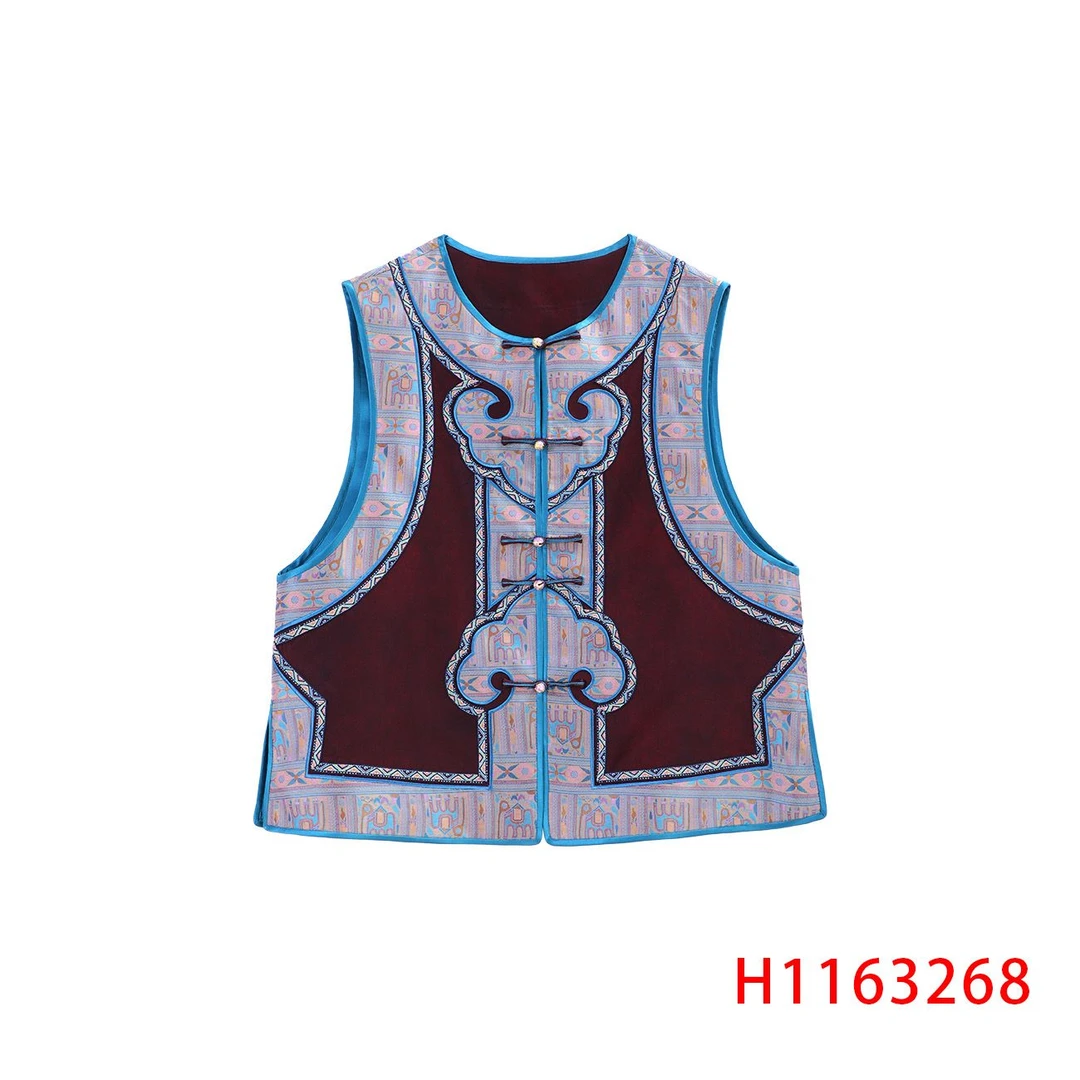 【小水专属】平织素缎福象马甲 1163268