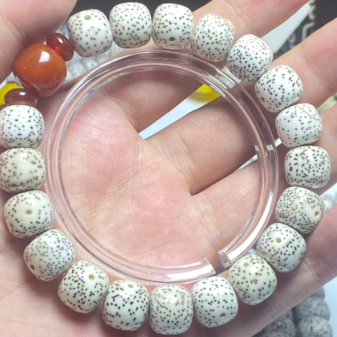 海南星月菩提原生态单圈绕指柔12*11（可换配饰）