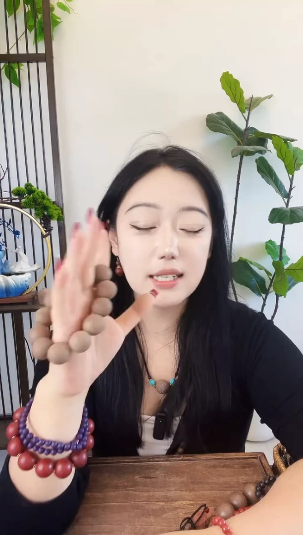 泥塑孔圣枕中丹手串一个