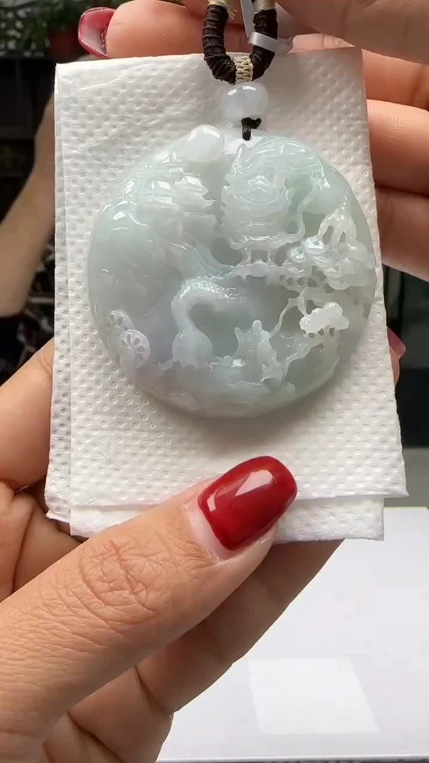 【闪购商品】翡翠颈饰未镶嵌天然翡翠A货吊坠