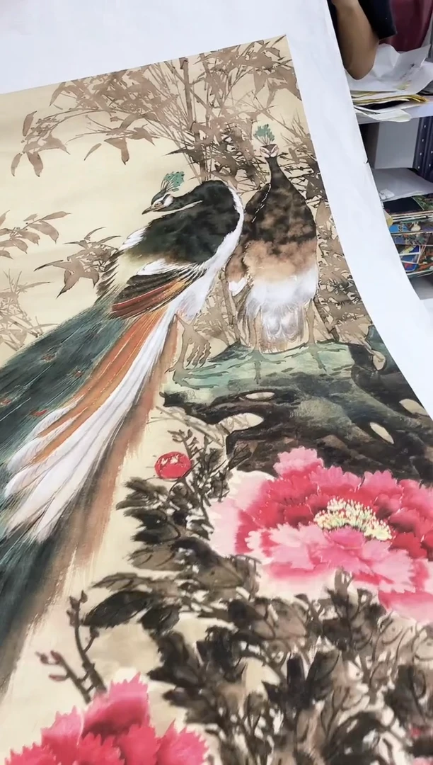 国画九霄甄选国画作品zhb118