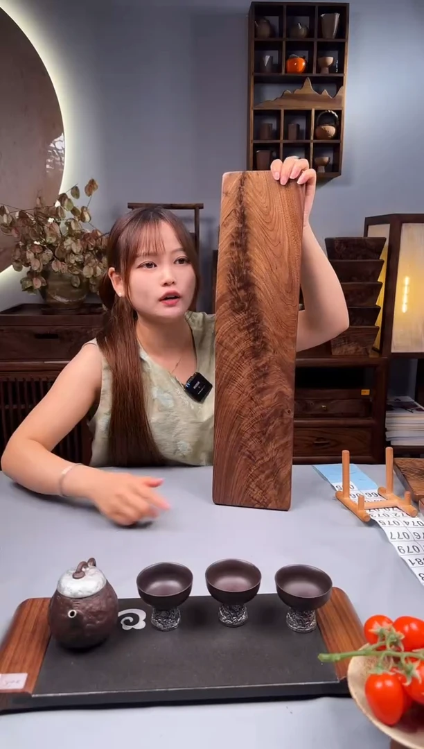 北美黑胡桃实木原木56.5*13.5