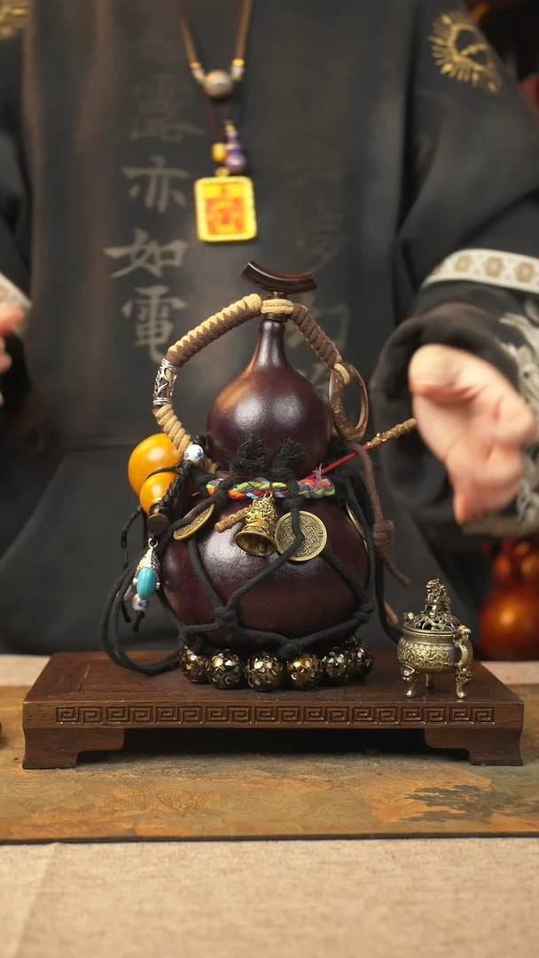 【闪购商品】075大漆葫芦一物一拍记葫堂出品