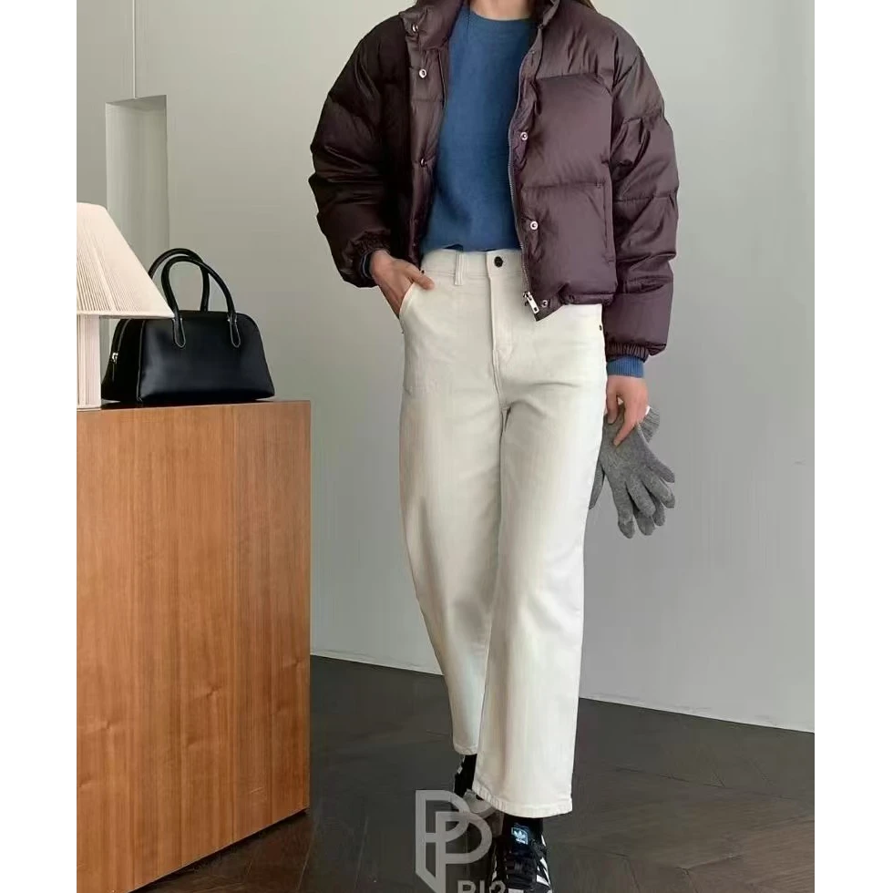 【金哥专属】冬季新款 645 加绒显瘦阔腿裤