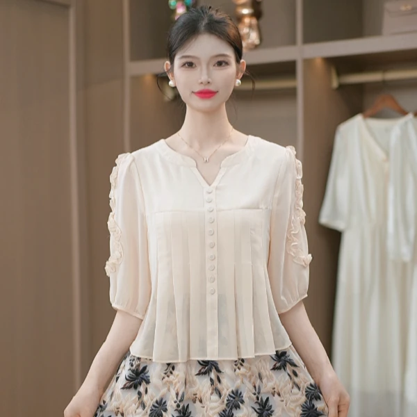 气质时尚简约大方百搭韵美假两件连衣裙M-4XL