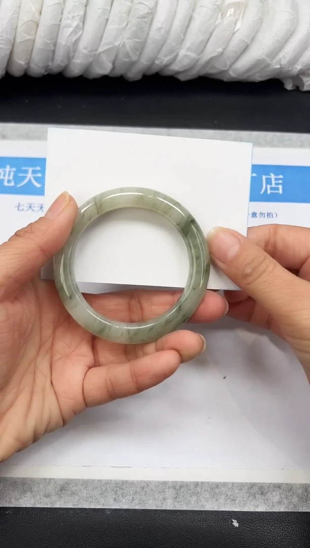 未镶嵌手镯石英质玉A26-53`54`
