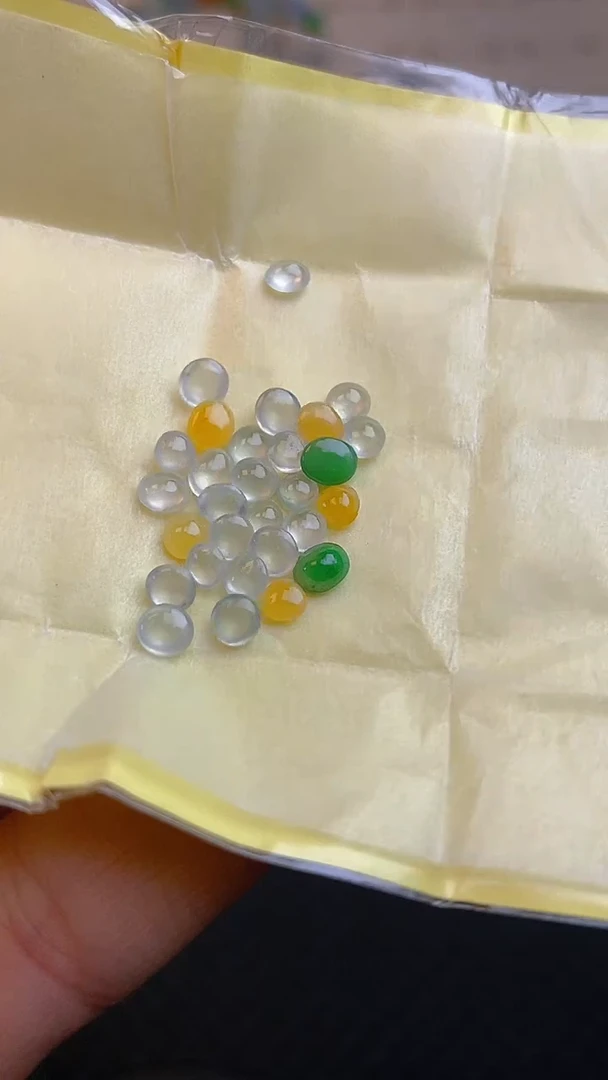 【闪购商品】翡翠耳饰未镶嵌天然A货翡翠131