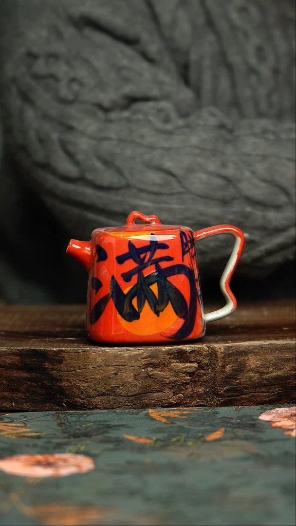 【闪购商品】杯杯釉下彩手工手绘同款陶器