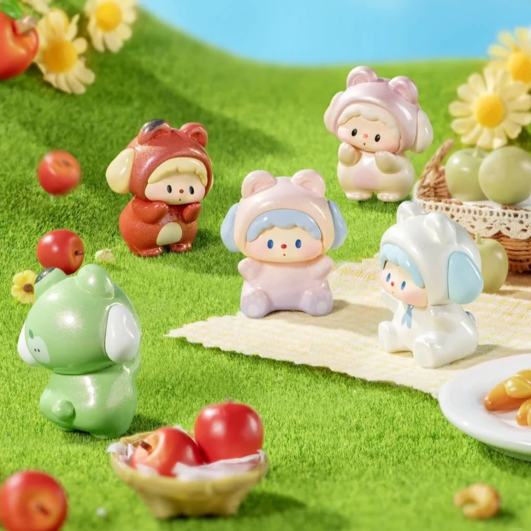 【代拆】噜噜狗2.0小熊派对春日野餐系列萌粒