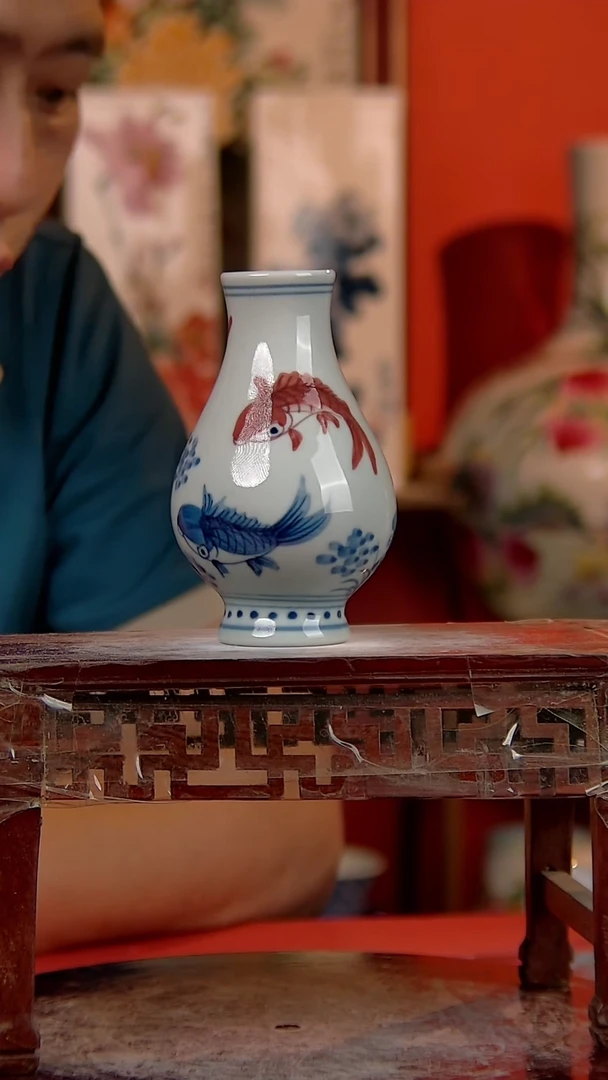 摆件景德镇陶瓷 手工手绘