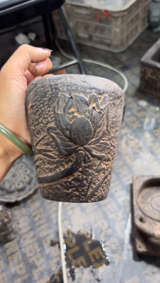 陶土【火山泥】一叶荷