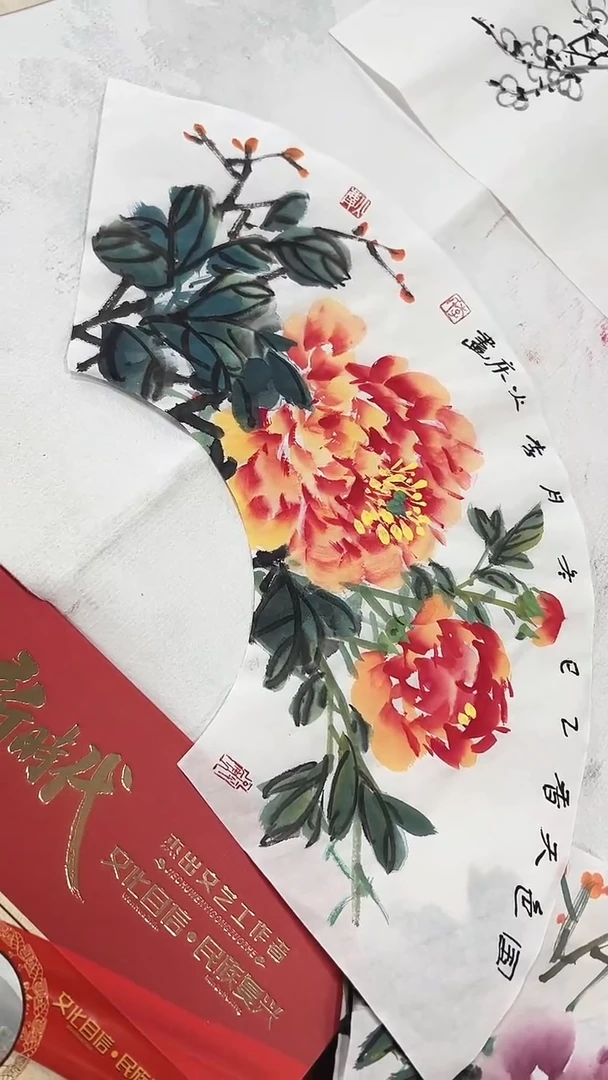 国画李火庆/国画/花鸟