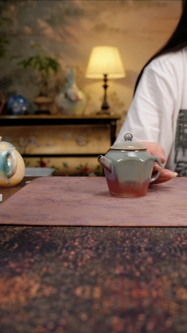 杯景德镇陶瓷杯碗柴烧多人