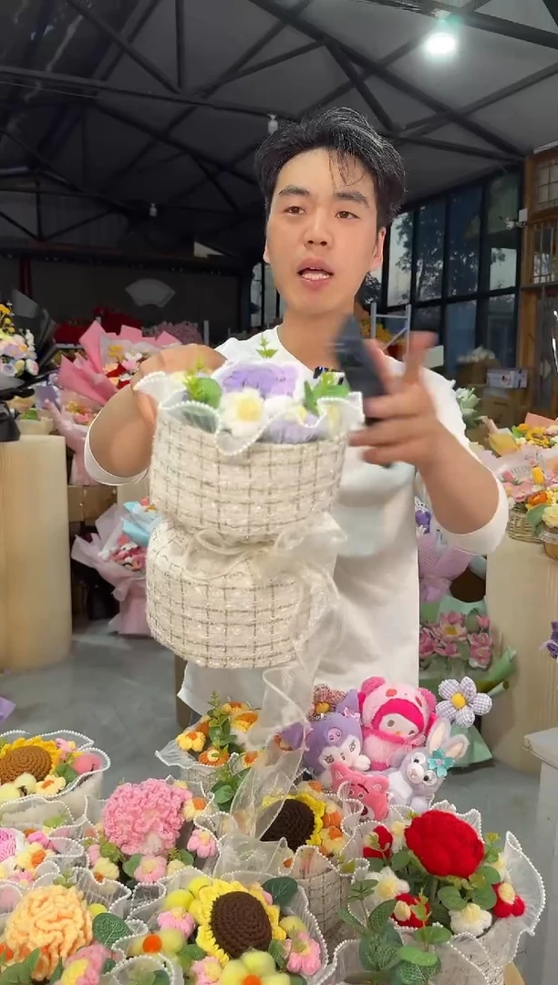 非遗手工定制花束，孤品清仓！！