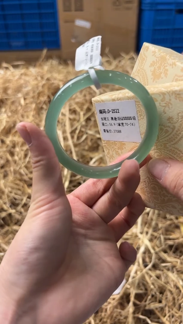 未镶嵌手镯石英质玉D2522