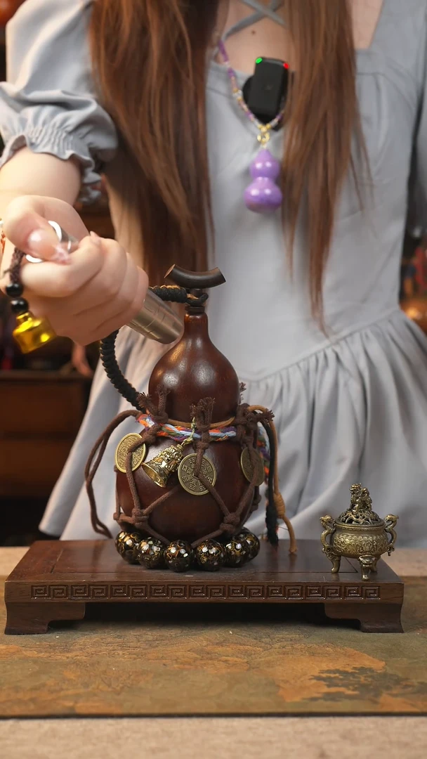 478大漆葫芦一物一拍记葫堂出品不带手串