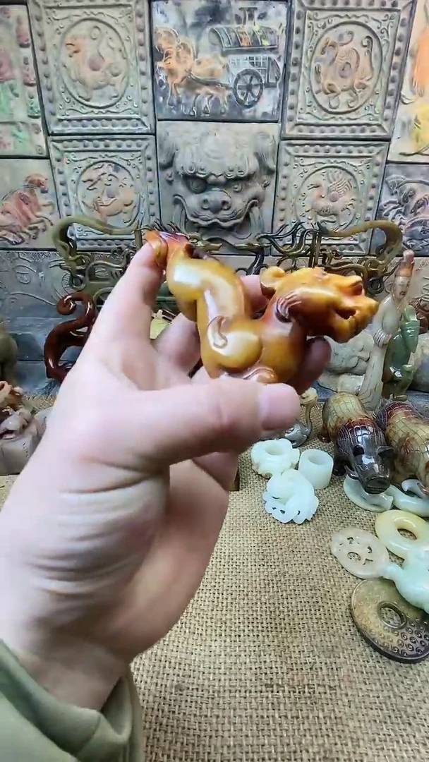 【闪购商品】和田玉（糖玉）挂件未镶嵌1