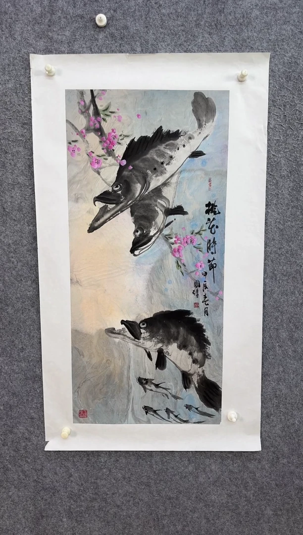 【闪购商品】国画ST-WGQ花鸟绘画作品