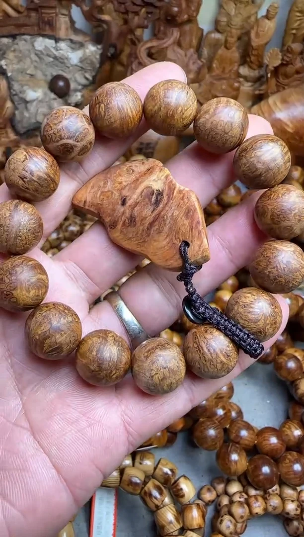 【闪购商品】柏木手串/手链太行崖柏陈化变异瘤1.5