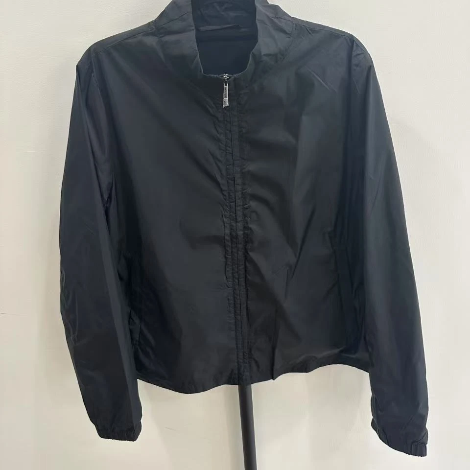 99新 MaxMara 娜娜专属  立领小风衣 黑色