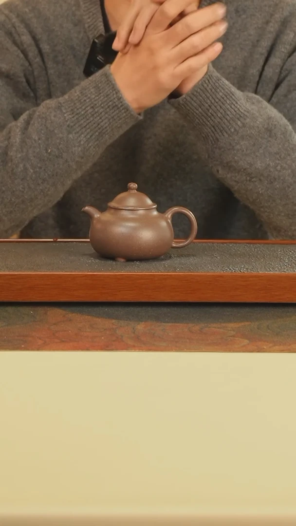 【闪购商品】紫砂茶壶三足乳鼎壶