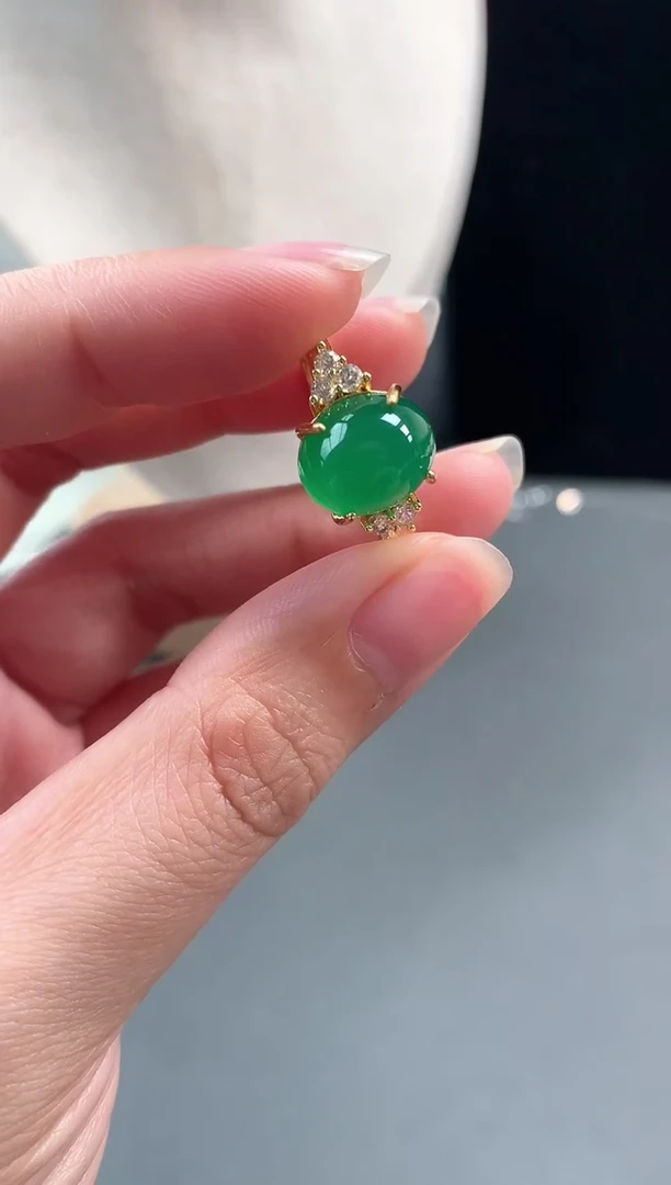 【闪购商品】玛瑙/玉髓颈饰合金戒指