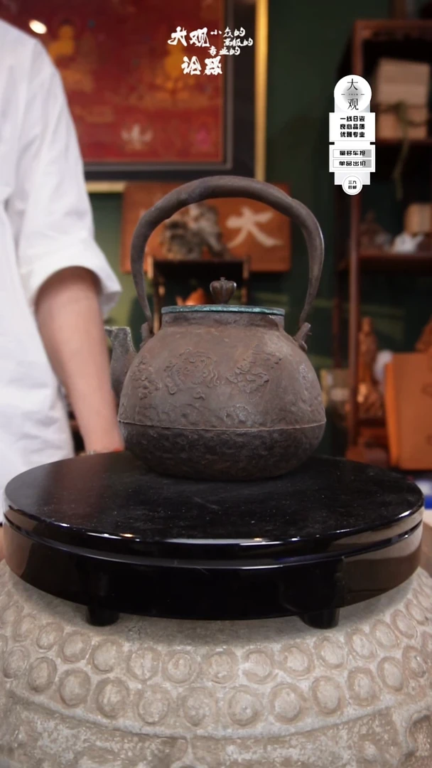 瓷片大观论器铁壶